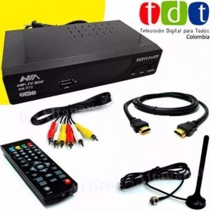 Decodificador Tdt Con Antena Control y Cables - Luegopago