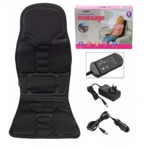 Comprar Silla eléctrica de masaje de espalda para aliviar el dolor,  almohada masajeadora para coche, cojín para asiento de acupresión para  cuello