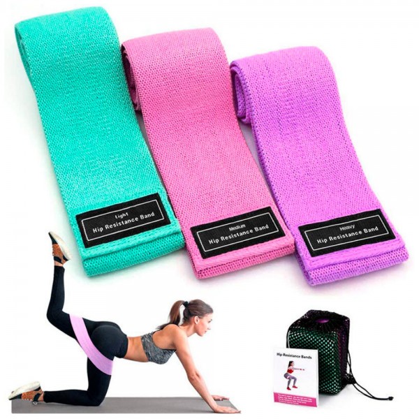 Ligas para hacer ejercicio pilates yoga resistencia bandas elasticas de  mujer