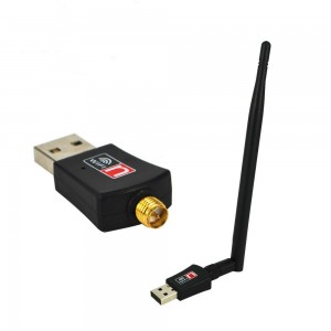 Adaptador Usb 2.0 Wifi 802.11n Con Antena Wireless 600 Mbps
